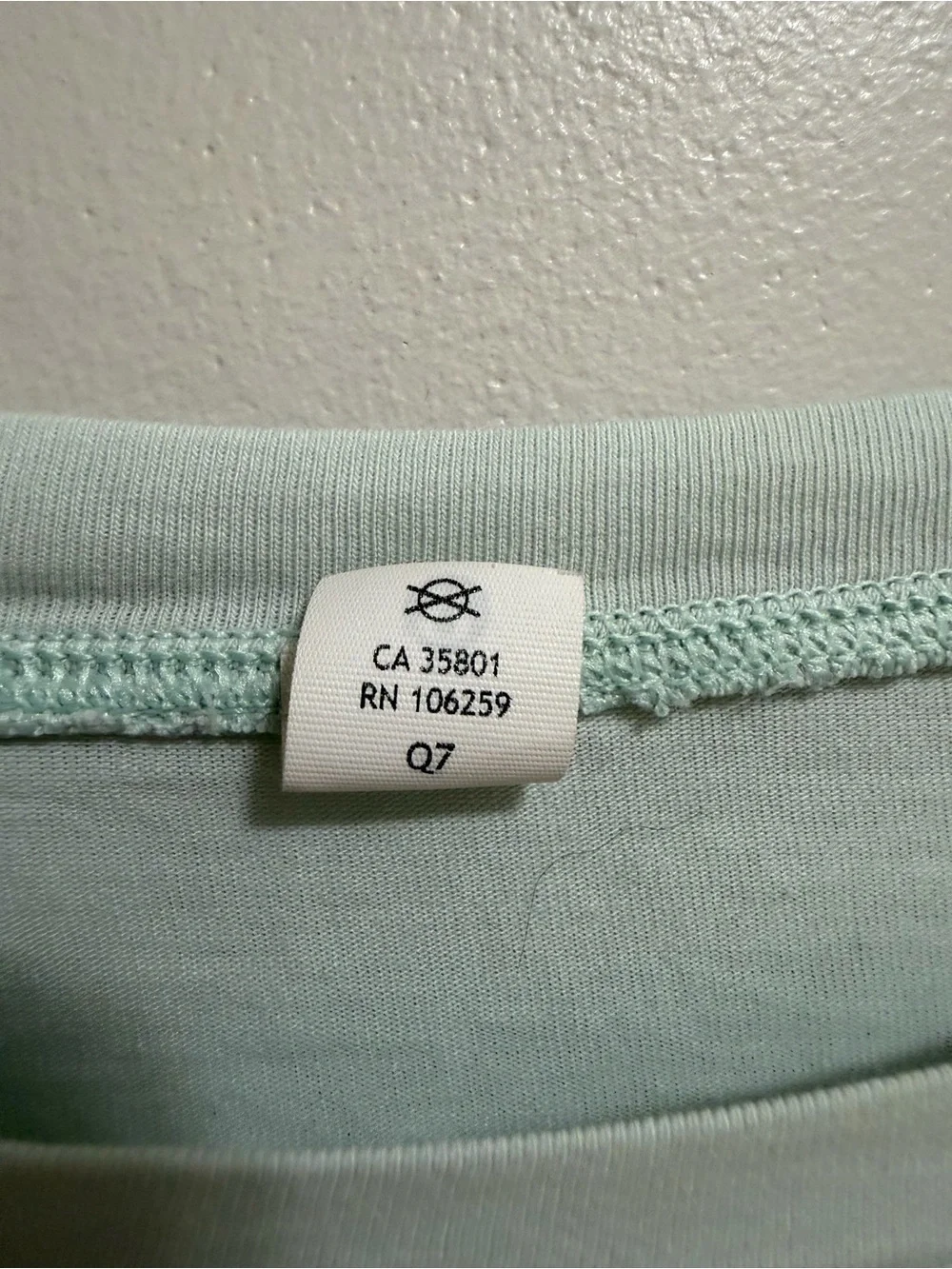 Lululemon All Yours Cropped T-Shirt Mint Green Size 4